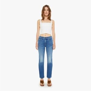 MOTHER The Mid Rise Rider Ankle in Wish On A Star Jeans